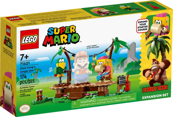 LEGO MARIO 71421 Dixie Kong's Jungle Jam Expansion Set
