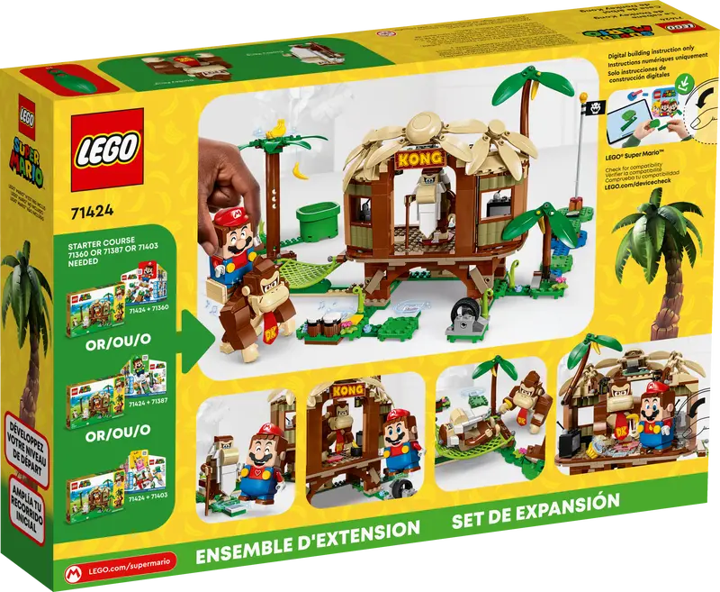 LEGO 71424  Donkey Kong's Tree House Expansion Set
