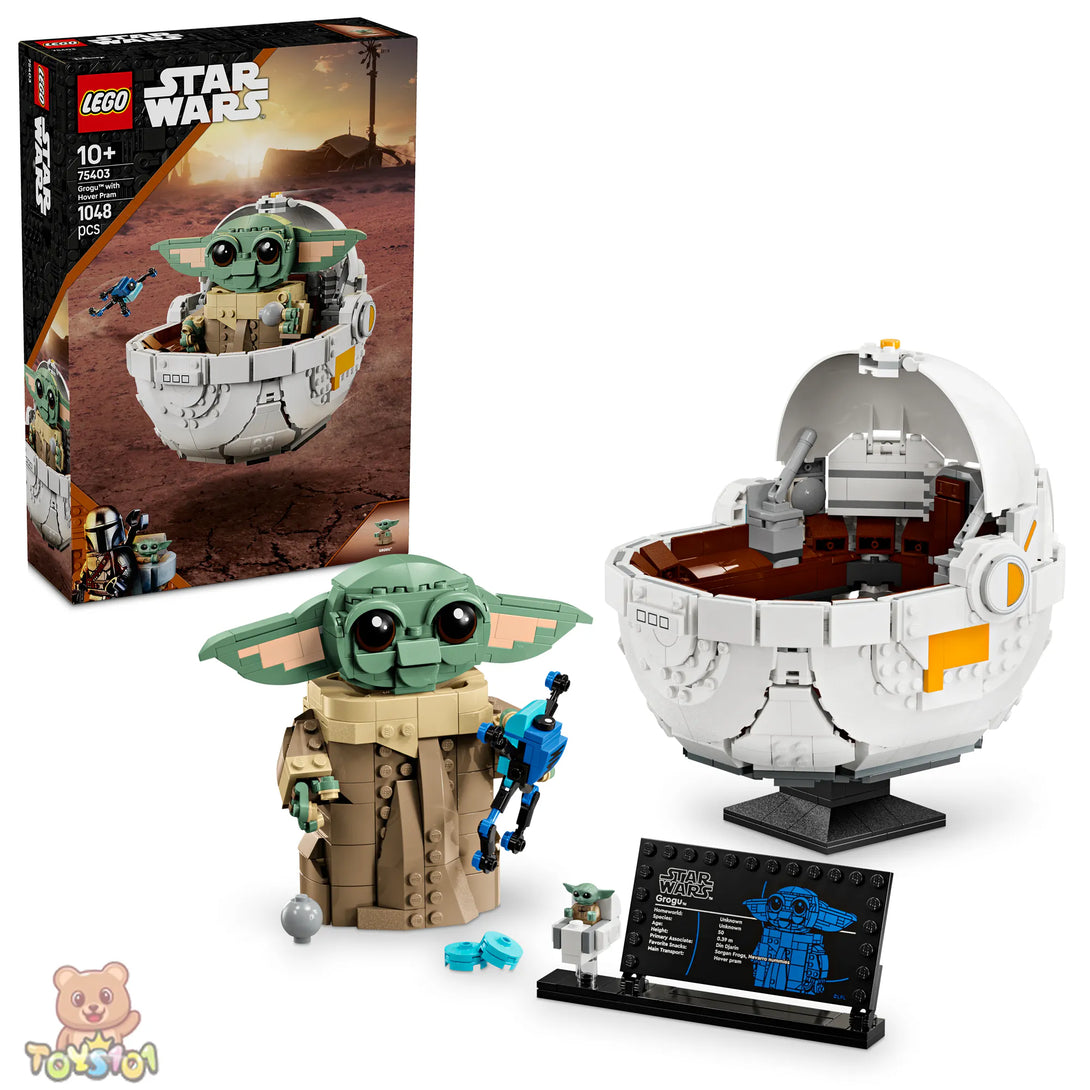 Buy LEGO Star Wars 75403 Grogu With Hover Pram Toys101 | NZ