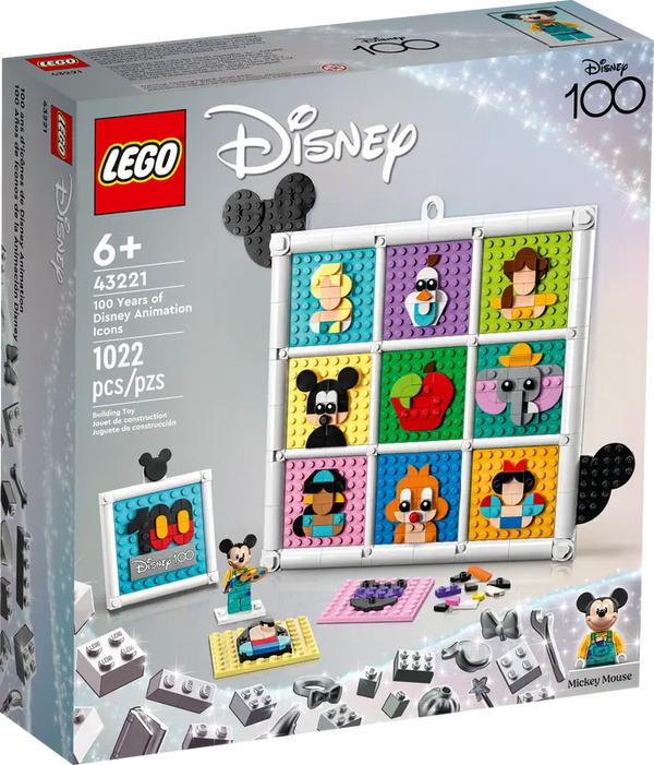 LEGO Disney 43221 100 Years Of Disney Animation Icons