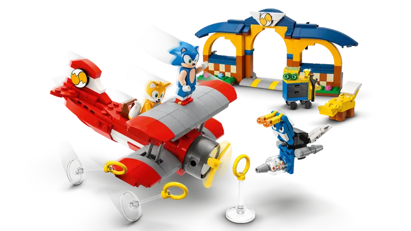 LEGO 76991 Tails' Workshop and Tornado Plane
