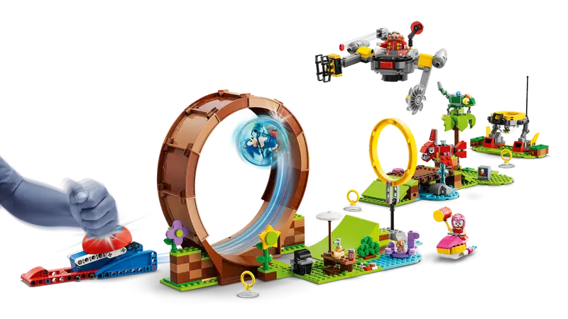 LEGO 76994 Sonic's Green Hill Zone Loop Challenge