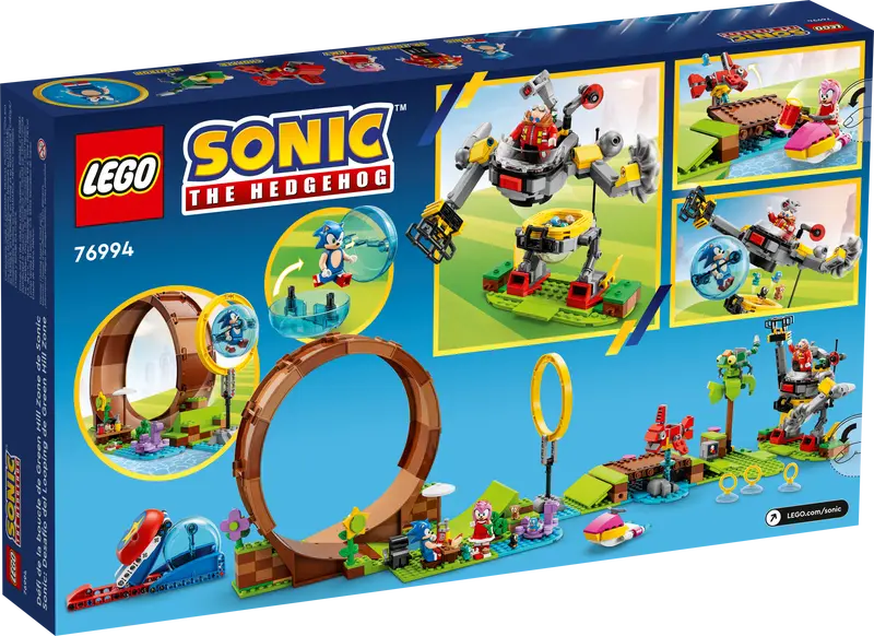 LEGO 76994 Sonic's Green Hill Zone Loop Challenge