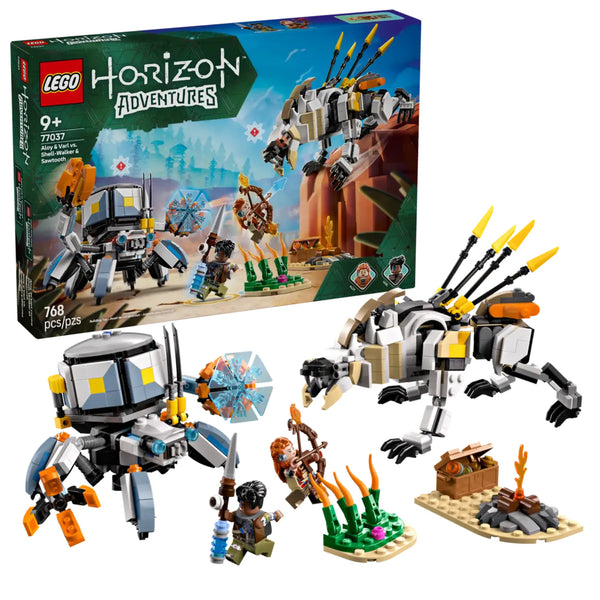 LEGO Horizon Adventures 77037 Aloy & Varl Vs. Shell-Walker & Sawtooth