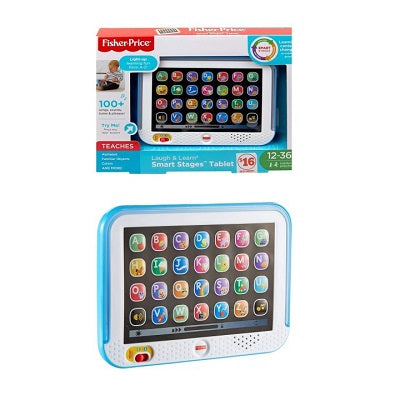 Fisher Price Laugh & Learn Smart Stages Tablet Blue