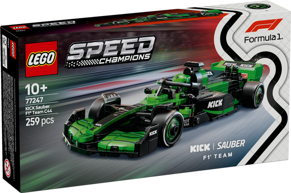 LEGO 77247 Speed Champions KICK Sauber F1 Team C44 Race Car