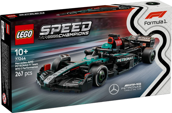 LEGO Speed Champions 77244 Mercedes-AMG F1 W15 Race Car