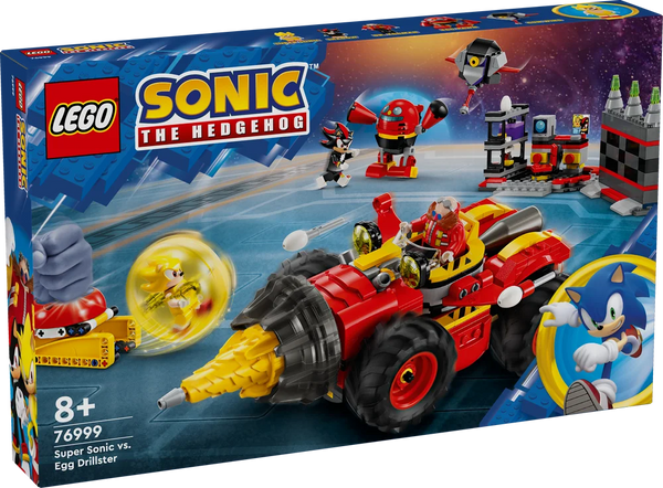 LEGO Sonic 76999 Super Sonic vs. Egg Drillster