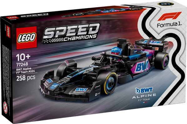 LEGO Speed Champions 77248 BWT Alpine F1 Team A524 Race Car