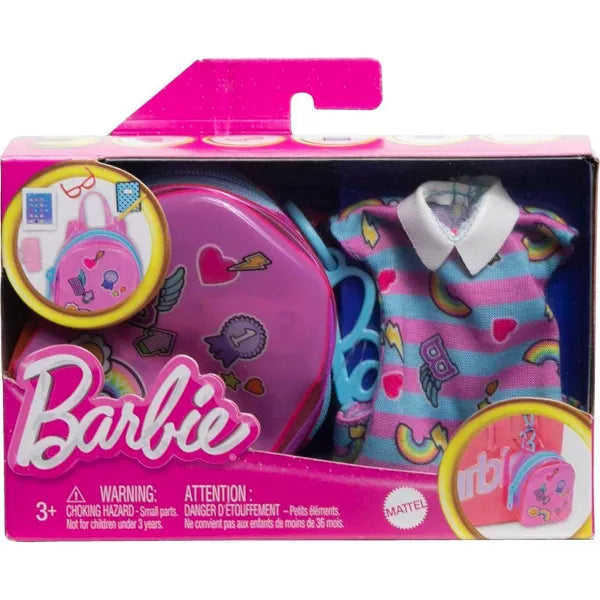 Barbie Clothes, Deluxe Bag With School Outfit