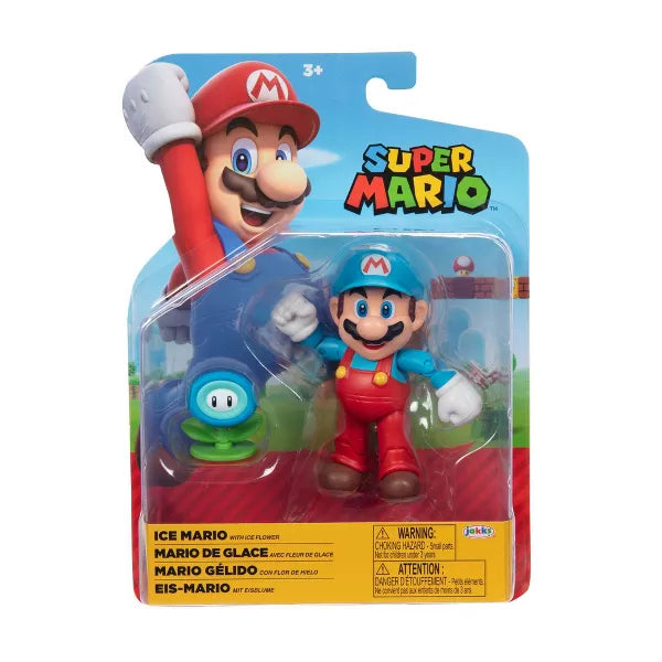 Super Mario: 10cm Basic Figure - Ice Mario