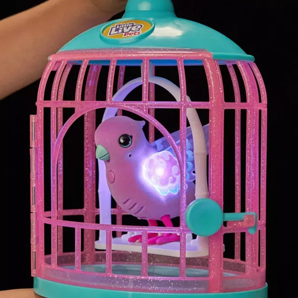 Little Live Pets Lil Bird Bird Cage Polly Pearl Toys101