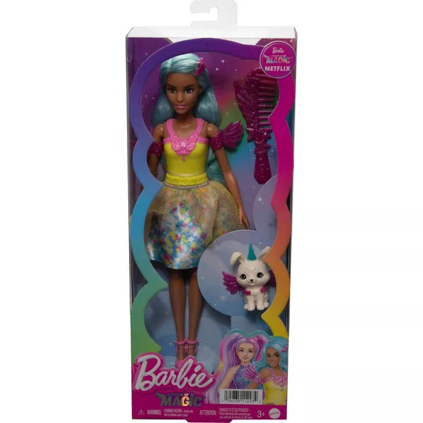 Barbie A Touch of Magic - Barbie Teresa Doll with Fairytale Outfit and Pet