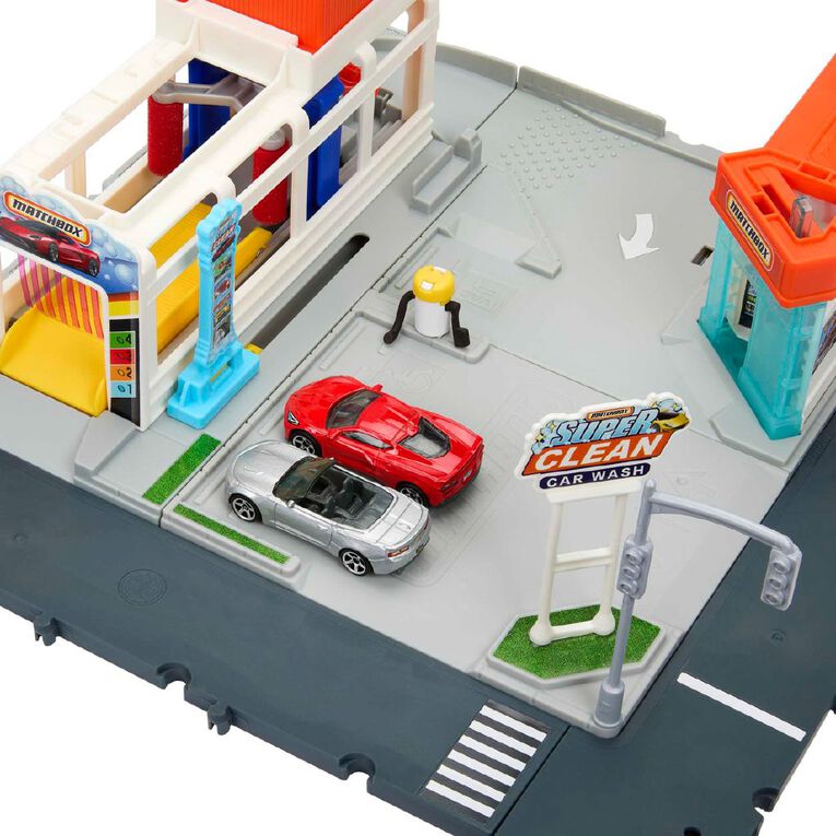 Buy Matchbox Super Clean Carwash Playset Toys101 NZ