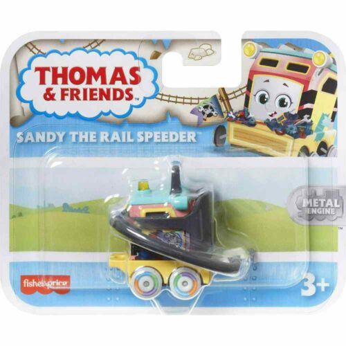 Thomas & Friends Push Along Small Die-Cast - Sandy The Rail Speeder
