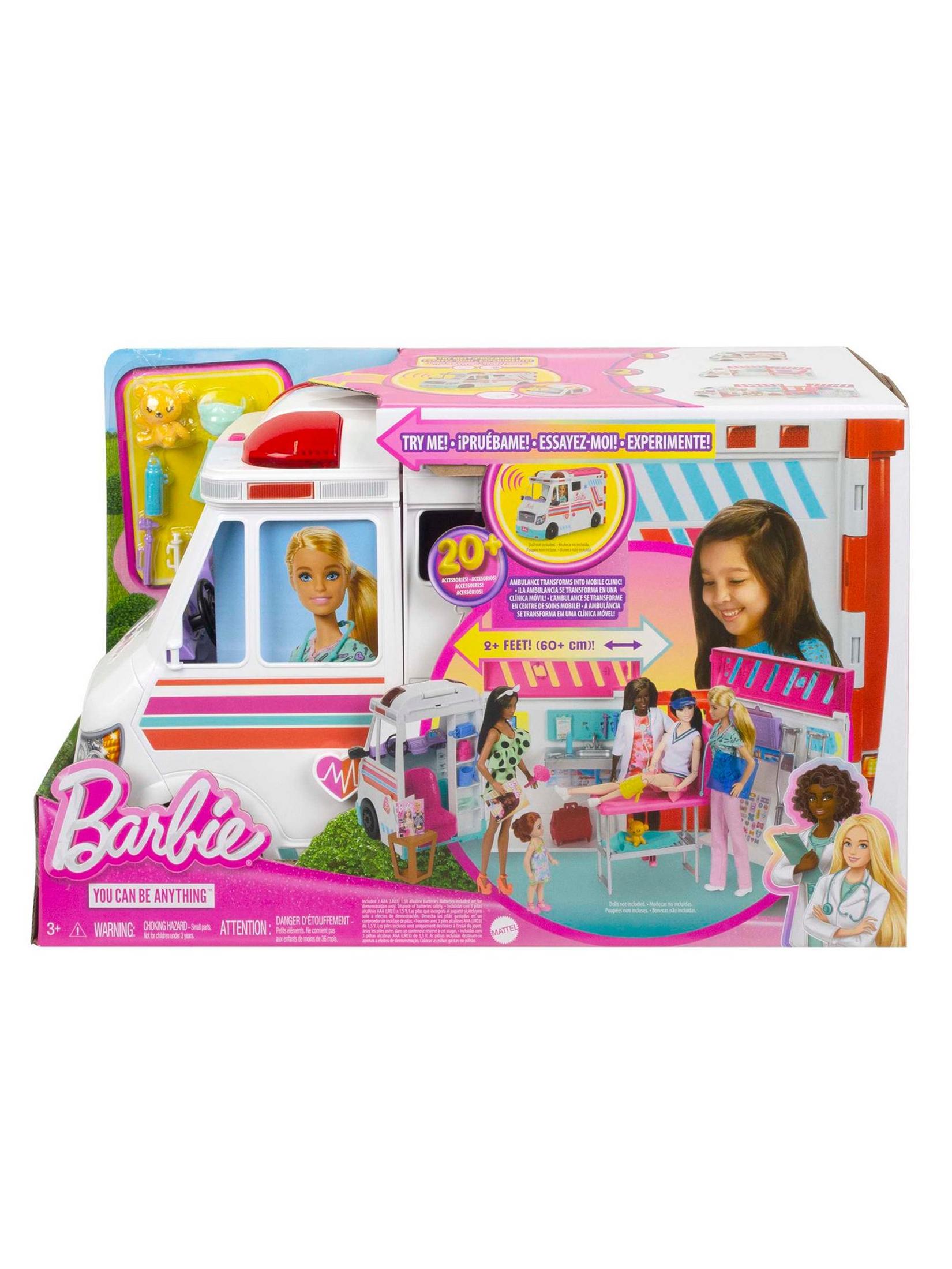 Barbie Care Clinic Vehicle Playset Toys101