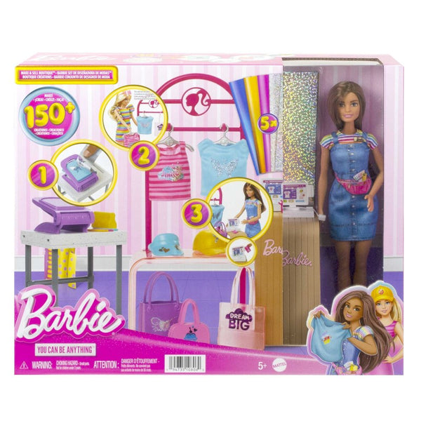 Barbie Make & Sell Boutique Playset