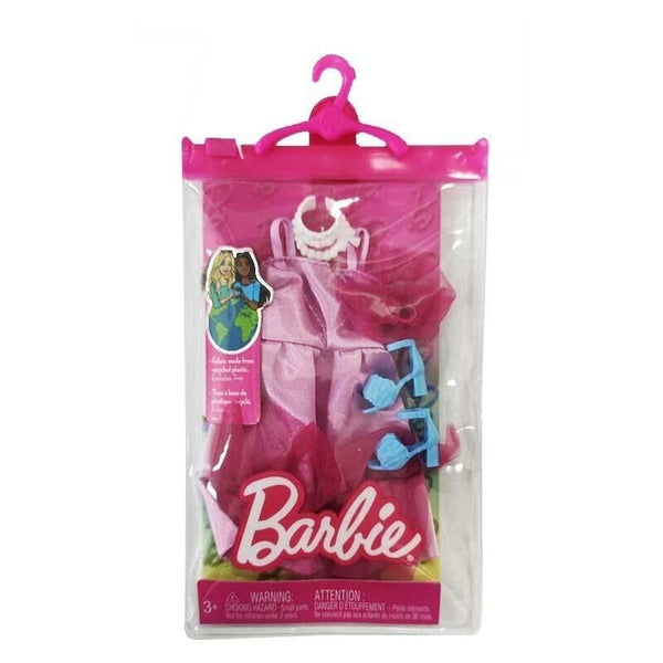 Barbie Clothing Fashion Pack Accessories & Pink Party Dress