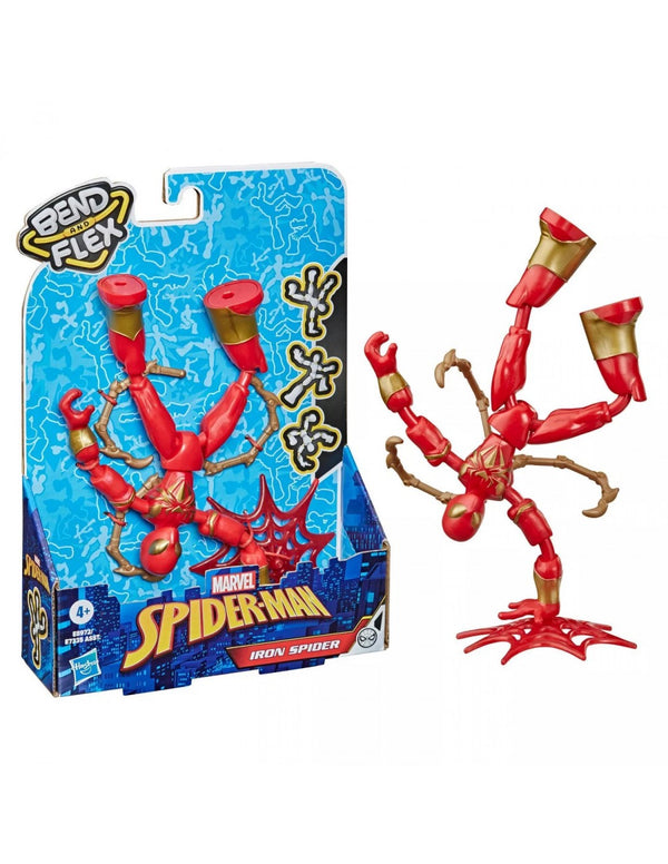 Marvel Bend And Flex Iron Spider Man Figure