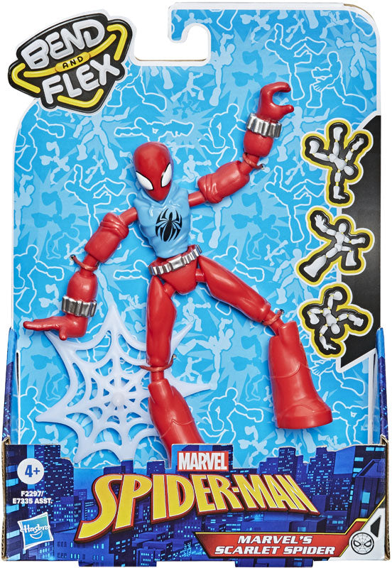 Marvel Spider-Man Bend & Flex Scarlet Spider