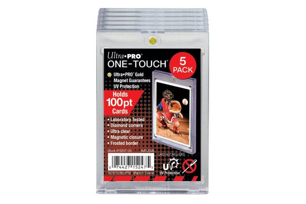 Ultra Pro One Touch 100pt UV with Magnetic Closure 5 PACK - Ultra Pro - Toys101