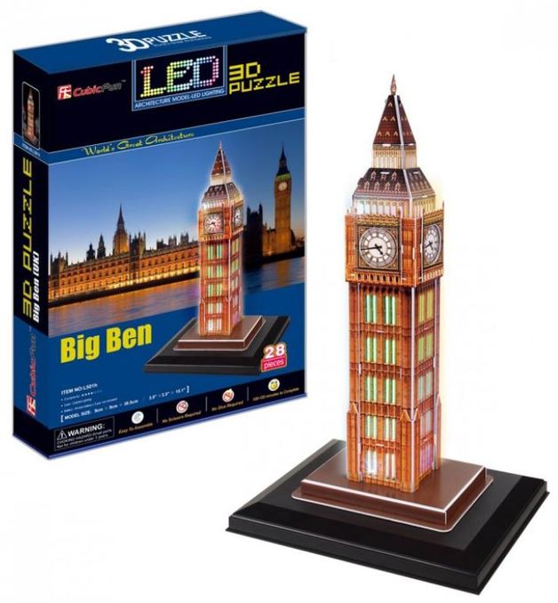Led Big Ben 3 Puzzle - Others - Toys101