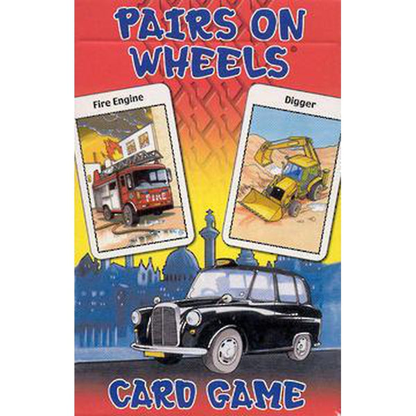 Kids Cards Game Pairs On Wheels - CartaMundi - Toys101