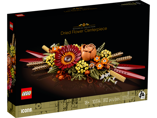 LEGO BOTANICAL COLLECTION 10314 DRIED FLOWER CENTERPIECE