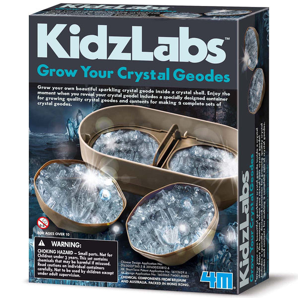 4M Kidzlabs Grow Your Crystal Geodes
