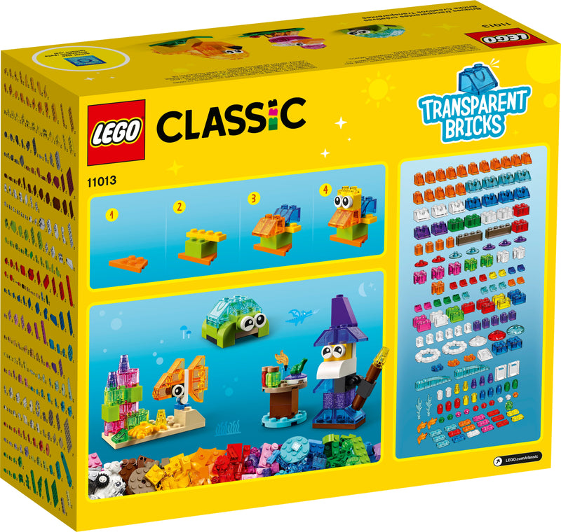 LEGO Classic 11013 Creative Transparent Bricks