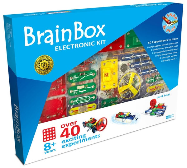 Brain Box Car & Boat 40+ Experiment Kit