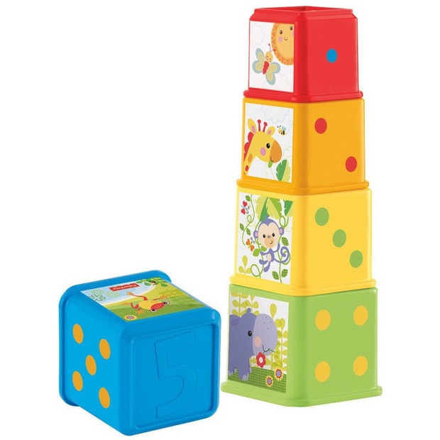 Fisher Price Stack & Explore Blocks - Fisher Price - Toys101