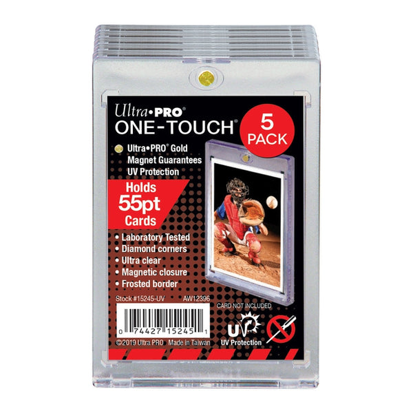 Ultra Pro One Touch 55pt UV with Magnetic Closure 5 PACK