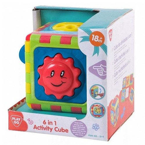Playgo 6 In 1 Activity Cube - Playgo - Toys101
