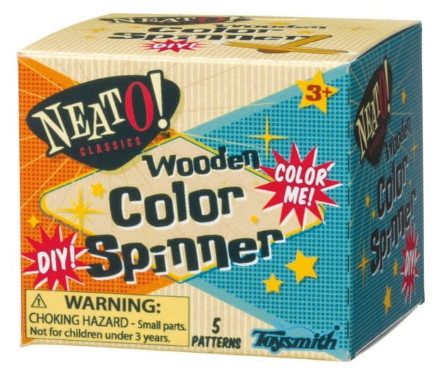 Neato Wooden Color Spinner - NEATO CLASSICS - Toys101