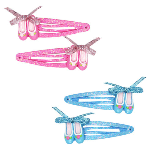 Pink Poppy Tutu Cute Ballet Shoe Hairclip - Pink Poppy - Toys101