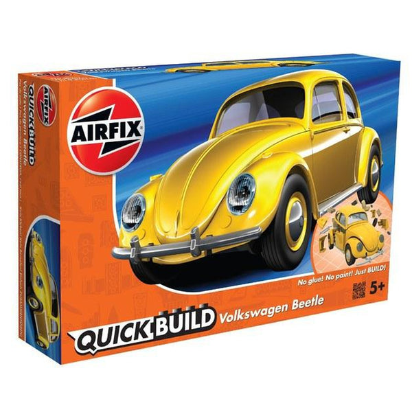 Airfix VW Beetle Yellow Quickbuild - Airfix - Toys101