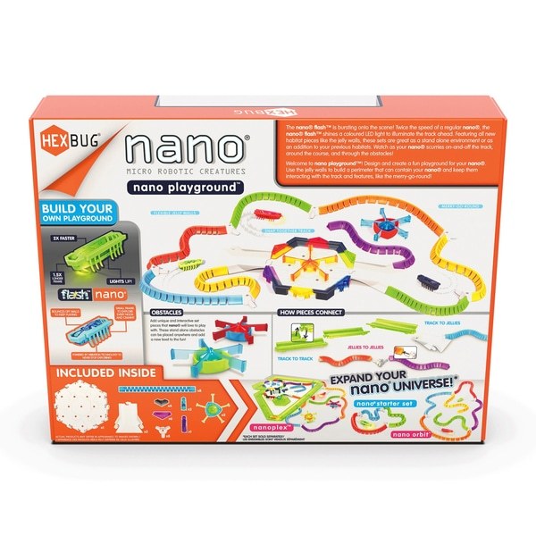 Hex Bugs Flash Nano Playground - Hexbug - Toys101