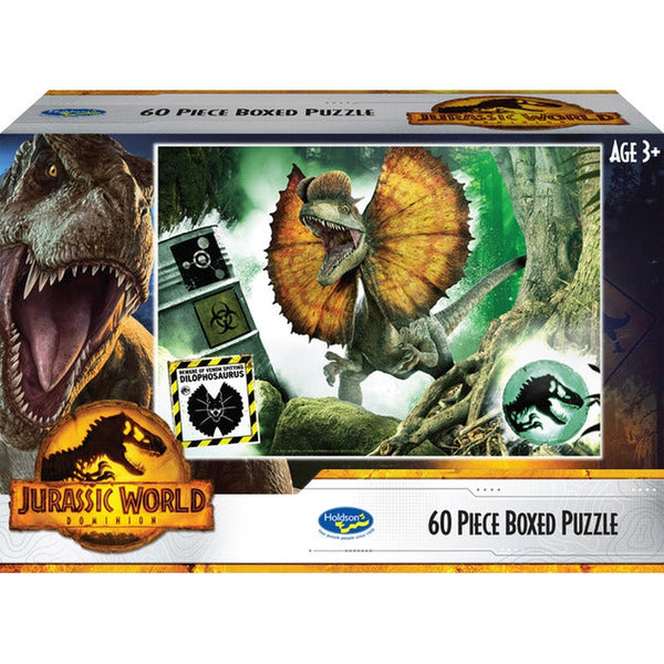 Jurassic World Domination Dilophosaurus Boxed 60 Piece Puzzle
