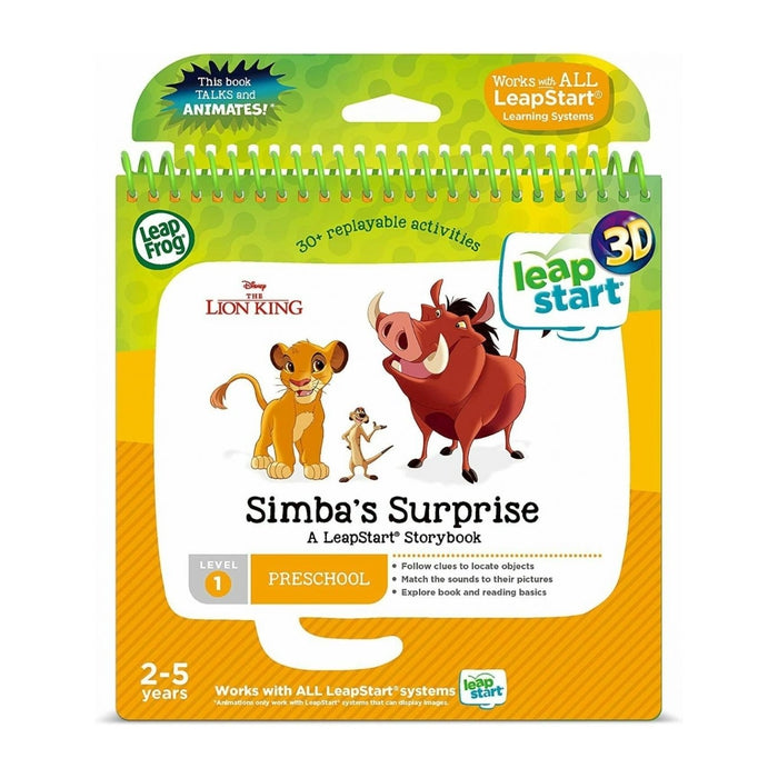 LeapStart 3D Book - Lion King Simba's Surprise-3D Storybook - Leapfrog - Toys101