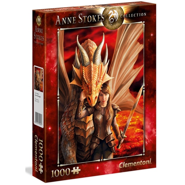 Anne Stokes Collection Inner Strength 1000pc - Others - Toys101