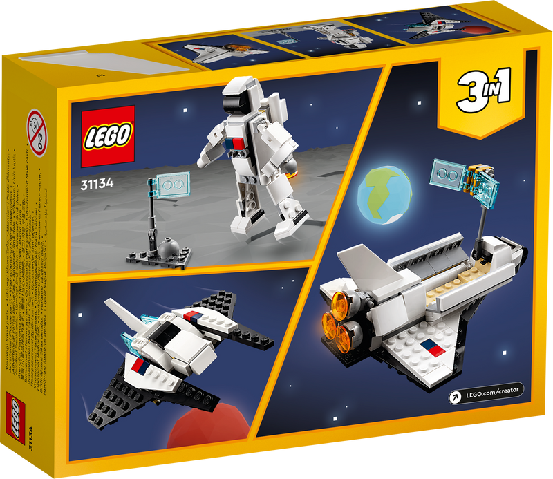 LEGO CREATOR 3 IN 1 31134 SPACE SHUTTLE