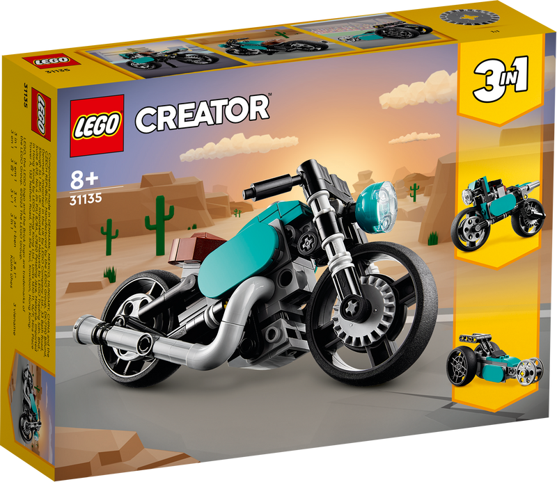 LEGO CREATOR 3 IN 1 31135 VINTAGE MOTORCYCLE