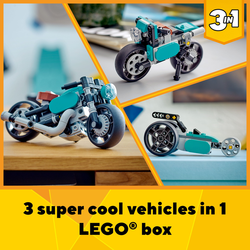 LEGO CREATOR 3 IN 1 31135 VINTAGE MOTORCYCLE