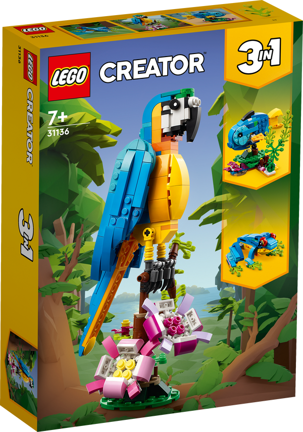 LEGO CREATOR 3 IN 1 31136 EXOTIC PARROT