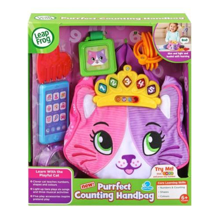 Leap Frog Purrfect Counting Handbag - Leapfrog - Toys101