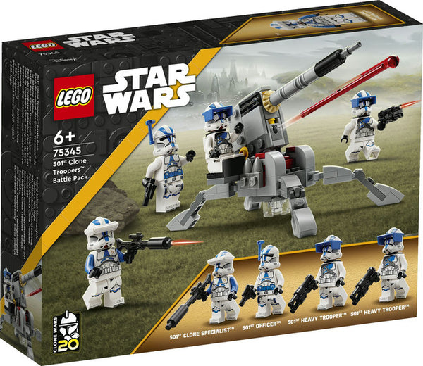 LEGO 75345 STAR WARS 501ST CLONE TROPPERS BATTLE PACK