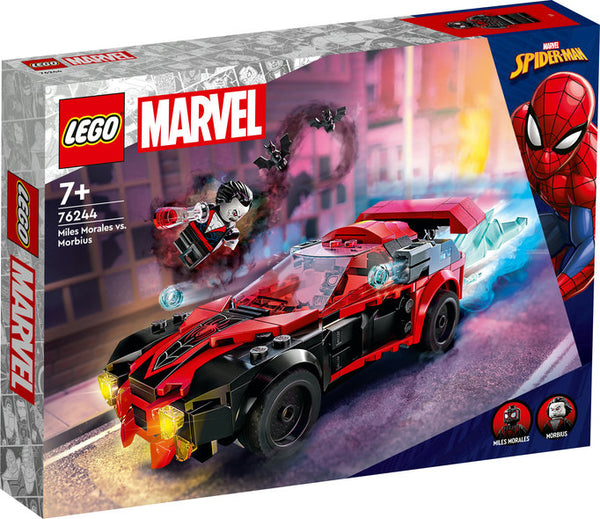 LEGO SUPER HEROES 76244 MILES MOROLES VS MORIBUS
