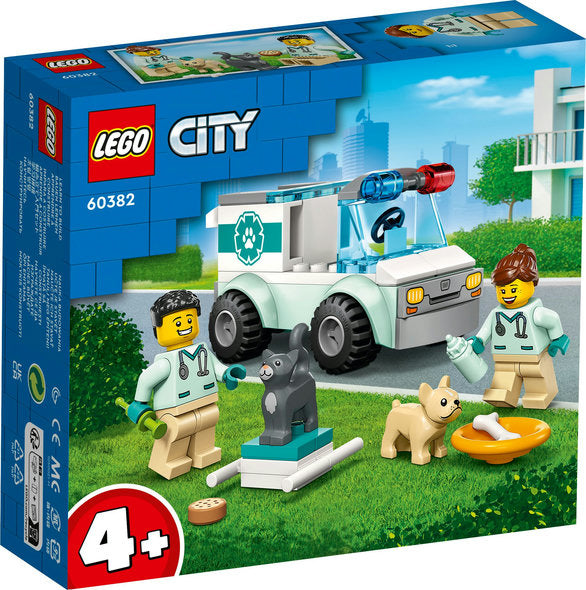 LEGO CITY 60382 VET VAN RESCUE