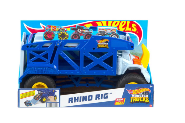Hot Wheels Monster Truck Rhino Rig